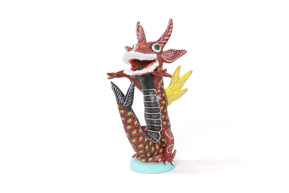 Ocumicho - Diablo rojo - 25 cm. 10 in. Artesanía