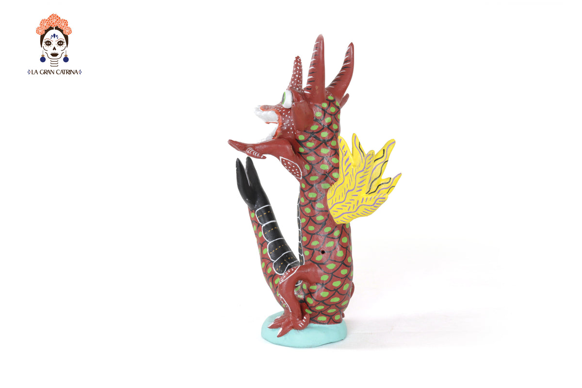 Ocumicho - Diablo rojo - 25 cm. 10 in. Artesanía