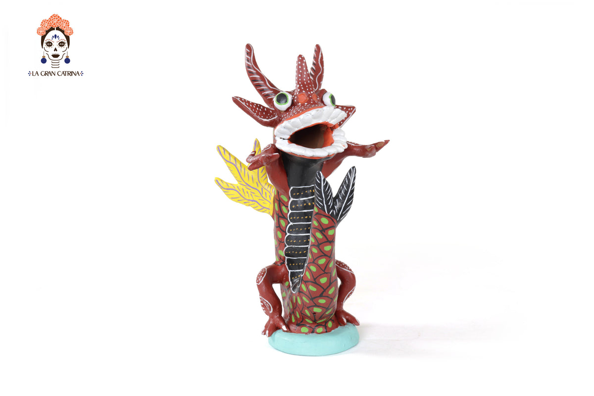 Ocumicho - Diablo rojo - 25 cm. 10 in. Artesanía