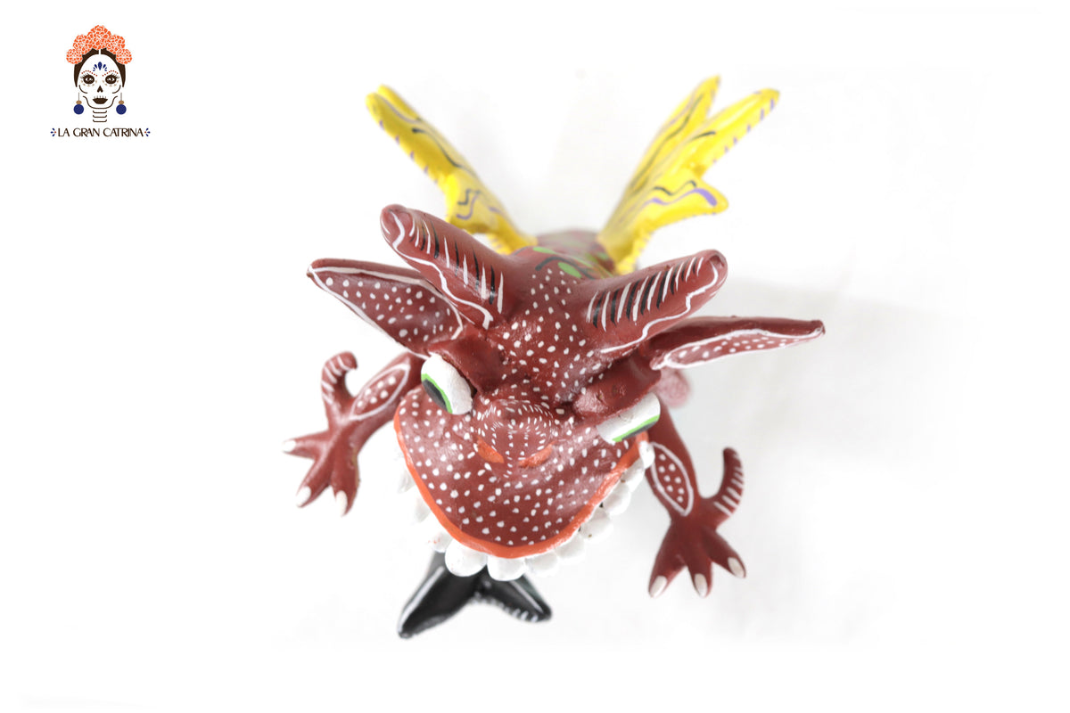 Ocumicho - Diablo rojo - 25 cm. 10 in. Artesanía