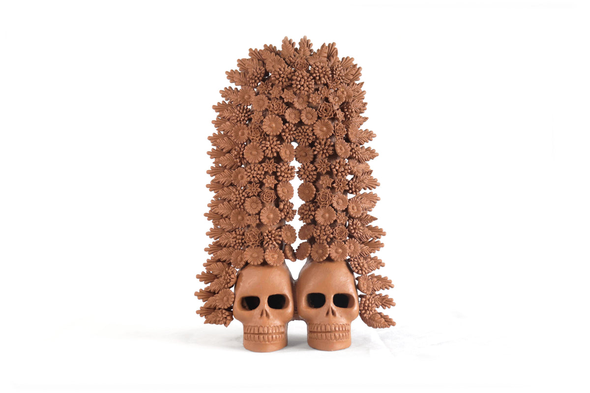 Arco de calaveras y flores - 42 cm. 16.5 in.