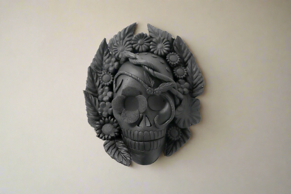 Máscara calavera de pared - 20 cm. 8 in. - Sobre Pedido