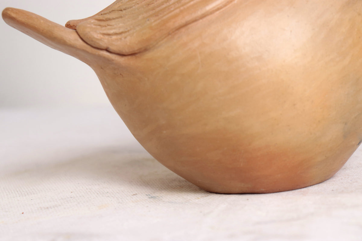 Florero Gallina Ancestral - 16.5 cm. 6.5 in. Mixe