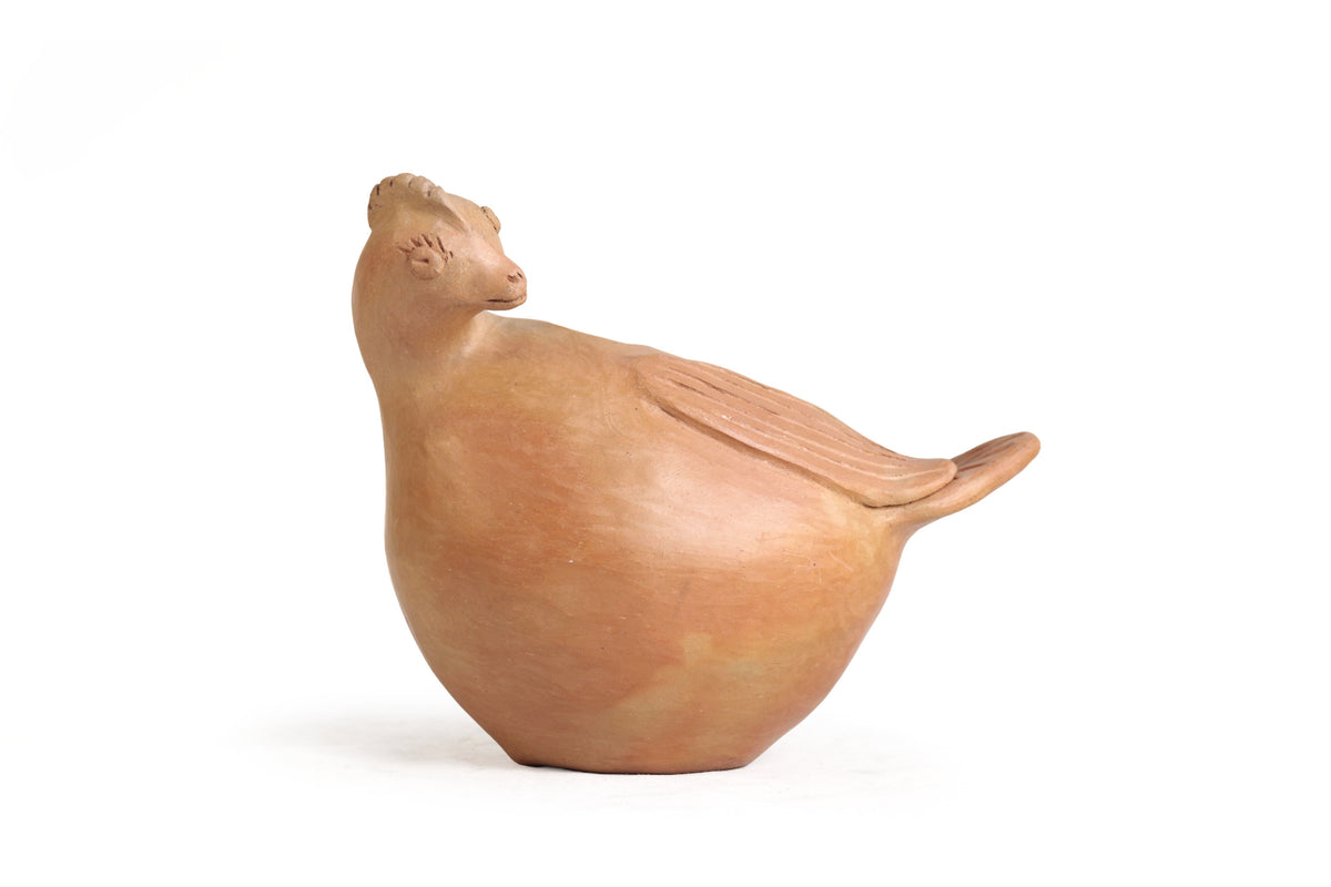 Florero Gallina Ancestral - 16.5 cm. 6.5 in. Mixe