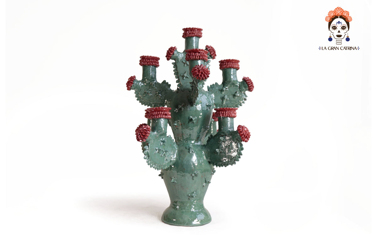 Candelero Nopal - 53 cm. 21 in. Candelabros