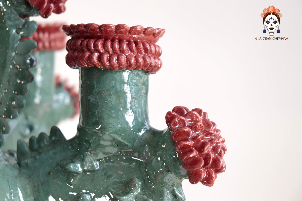 Candelero Nopal - 53 cm. 21 in. Candelabros