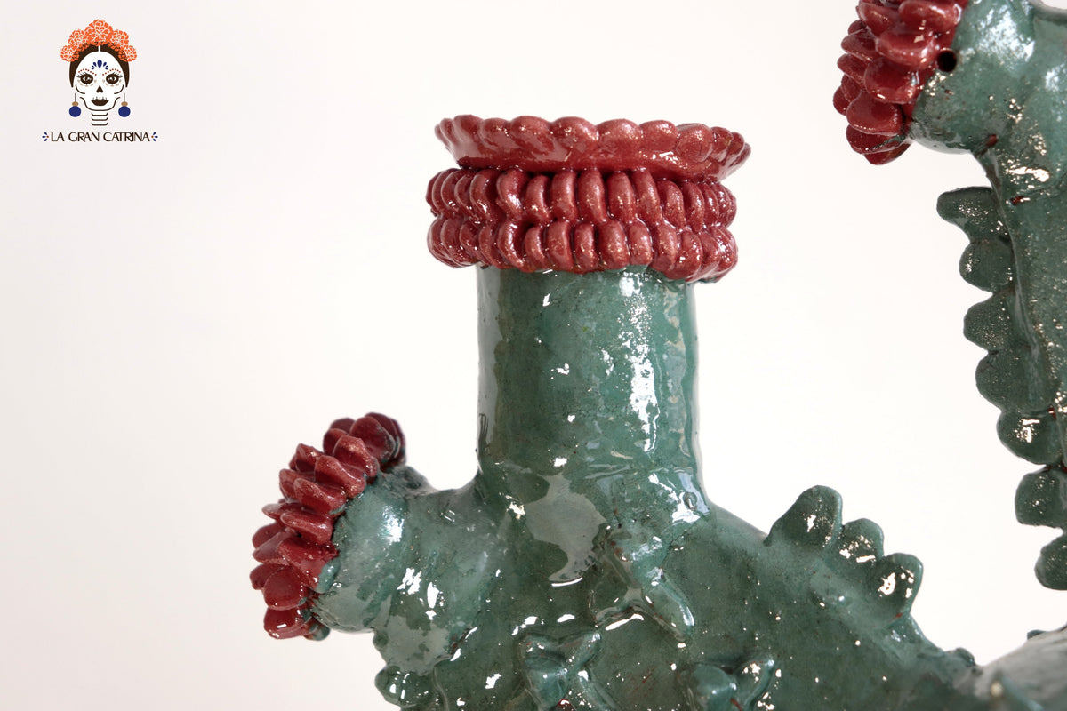 Candelero Nopal - 53 cm. 21 in. Candelabros