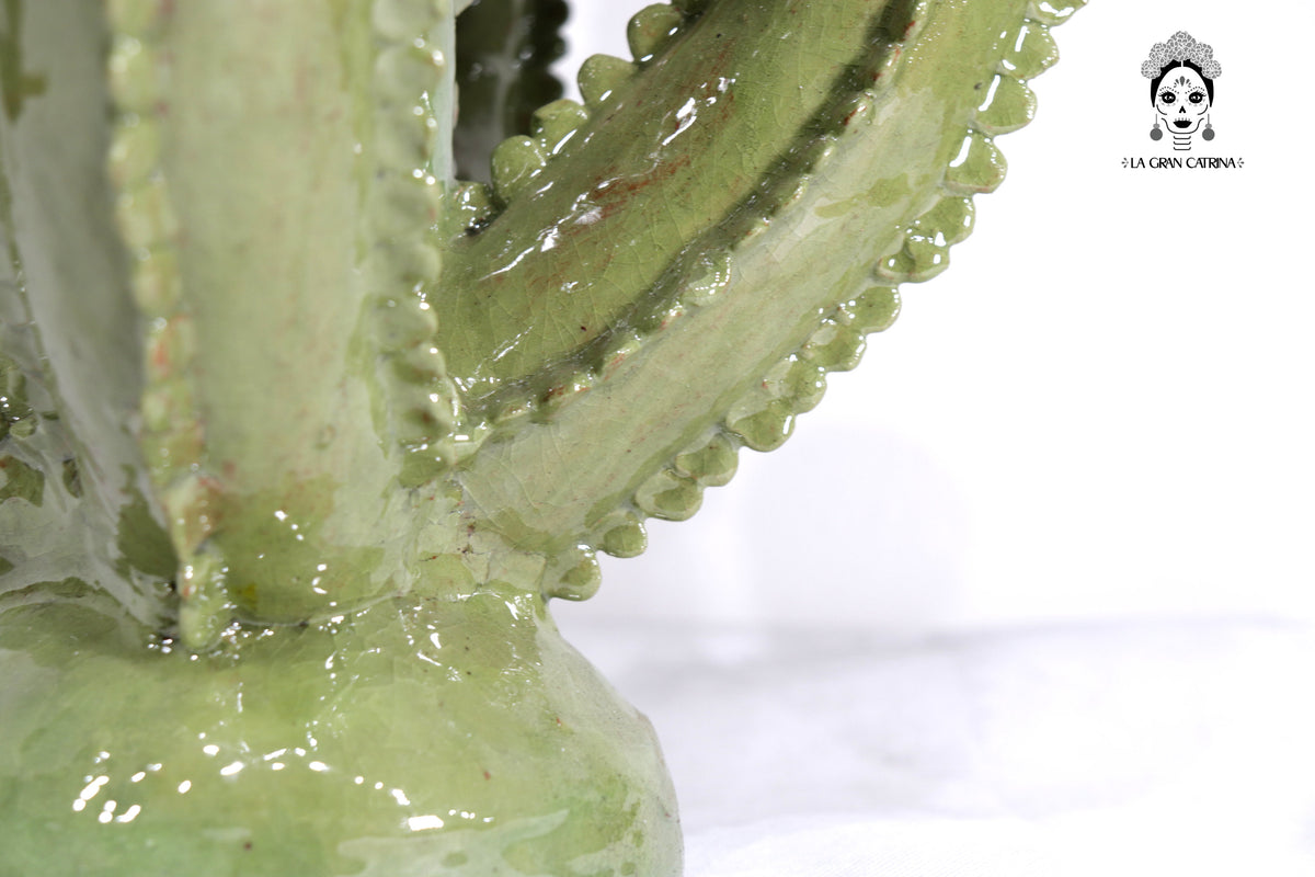Candelero Nopal Olivo - 44 cm 17.3 in Candelabros