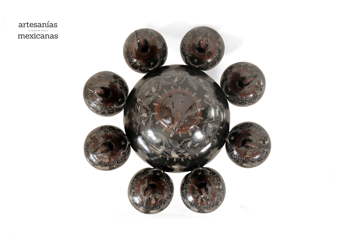 Gallinero - Cerámica artesanal de Huancito - 81 cm. 32 in.