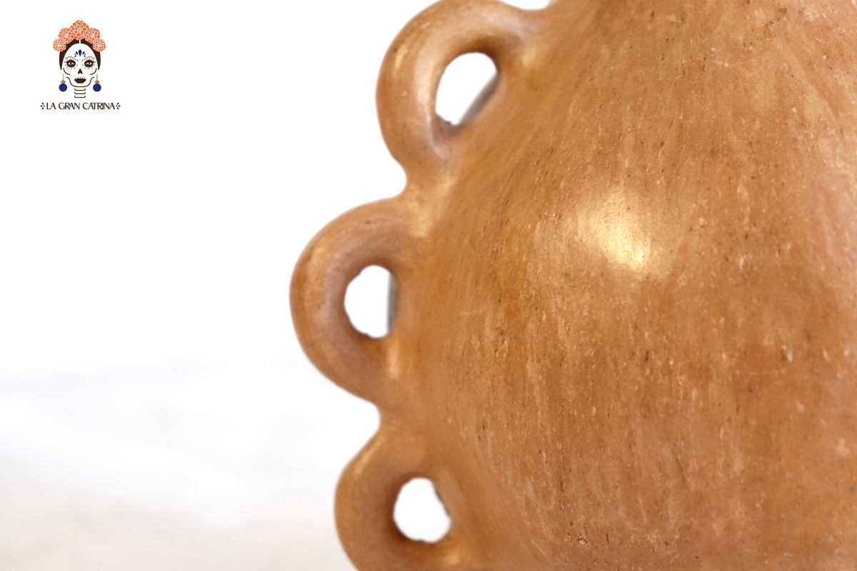 Vasija Mixe Ancestral con 6 Asas - 18.3 cm. 7.2 in.