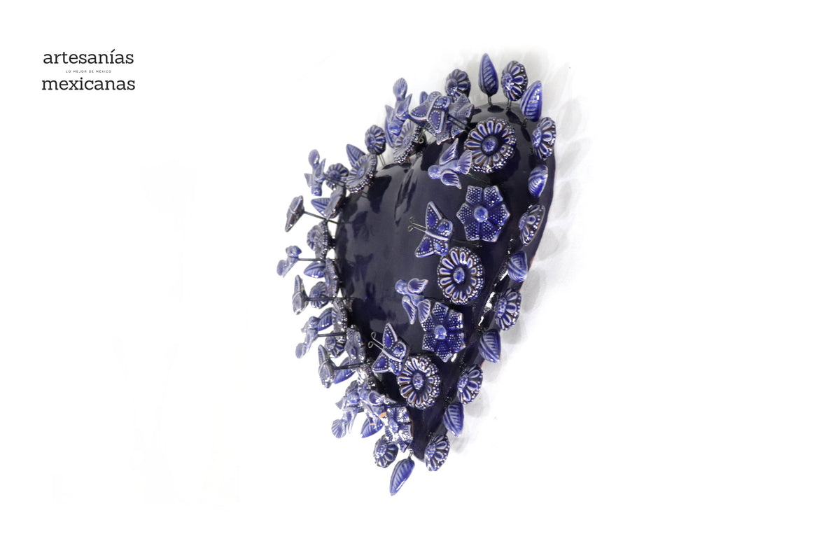 Corazón grande - Azul - 40 cm. 16 in
