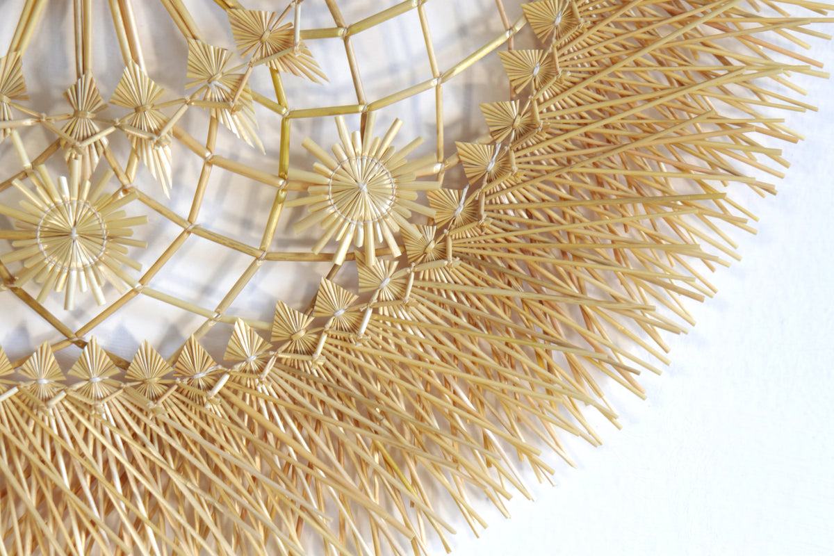 Círculo de Trigo - Atrapasueños - 50 cm. 20 in.