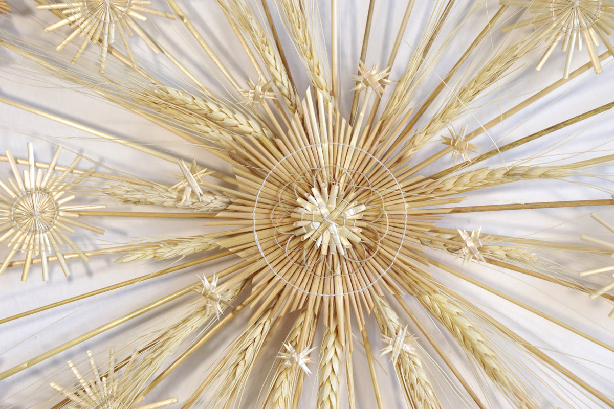 Círculo de Trigo - Estrellitas - 70 cm. 28 in.