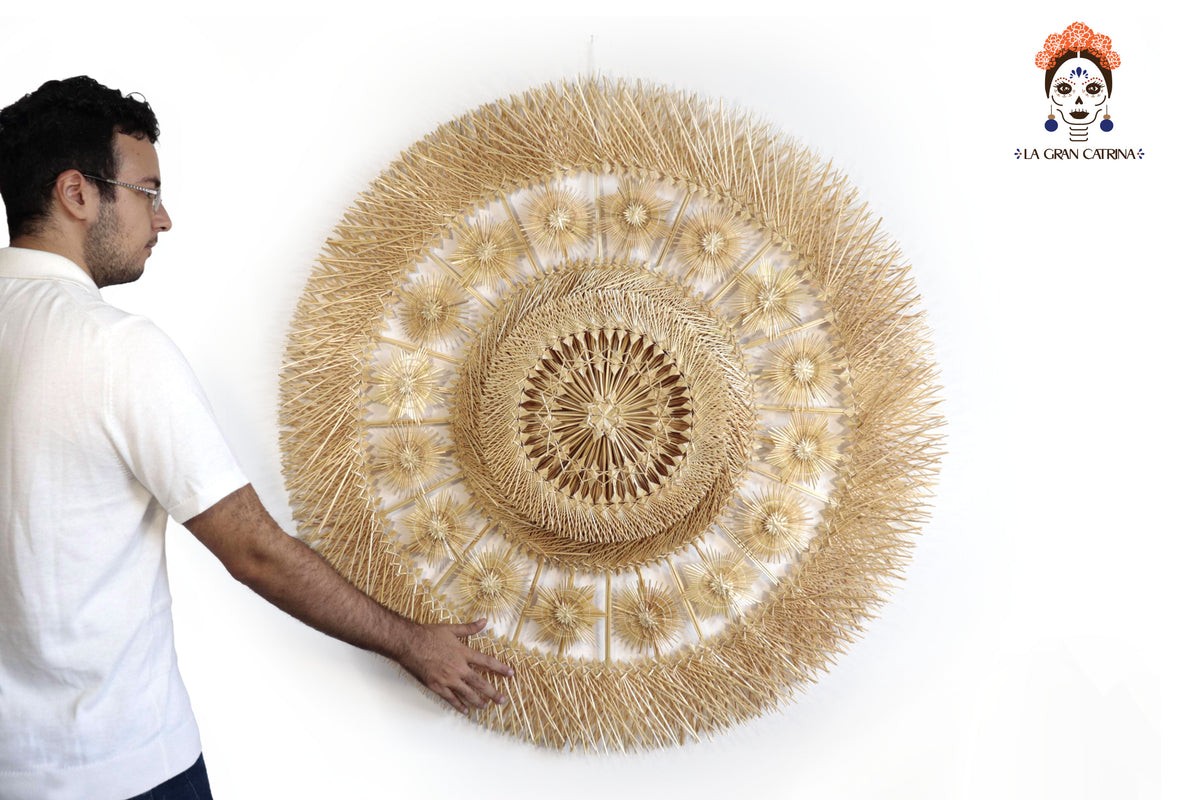 Círculo de Trigo - Estrellas - 100 cm. 40 in.