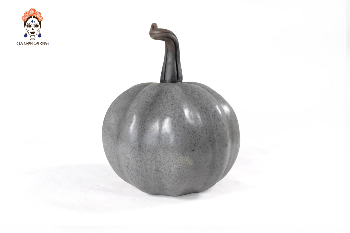 Juego de 3 calabazas gris claro - 25 cm. 9.8 in. Calabaza