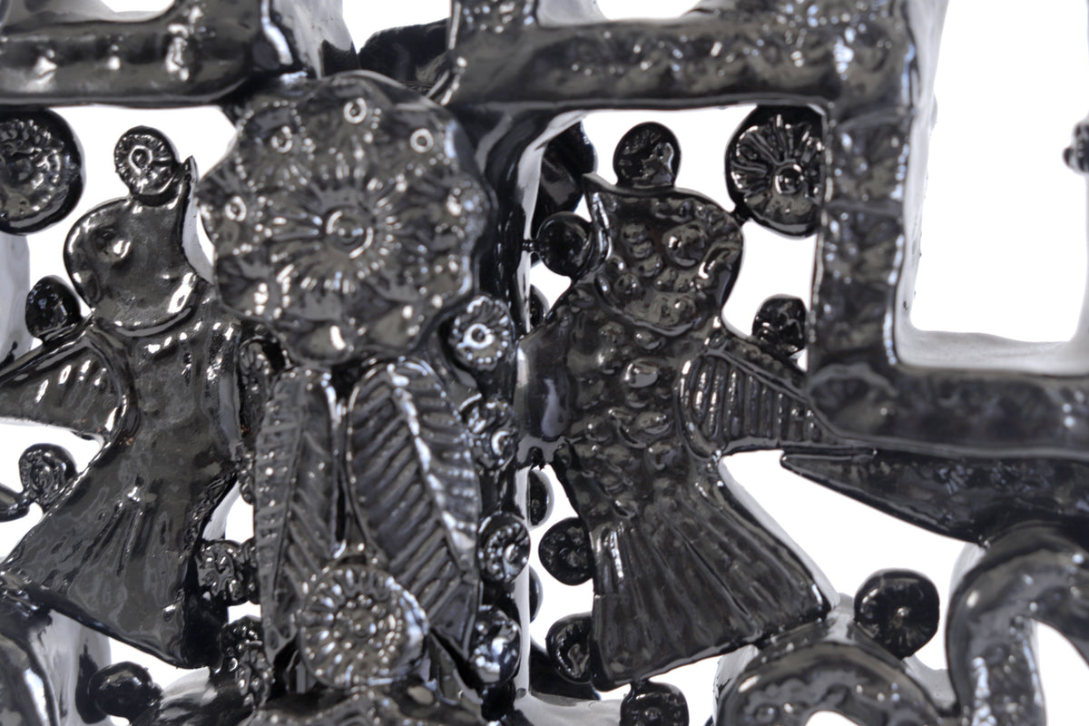 Candelero de 5 velas negro - 26 cm. 10.2 in Candelabros