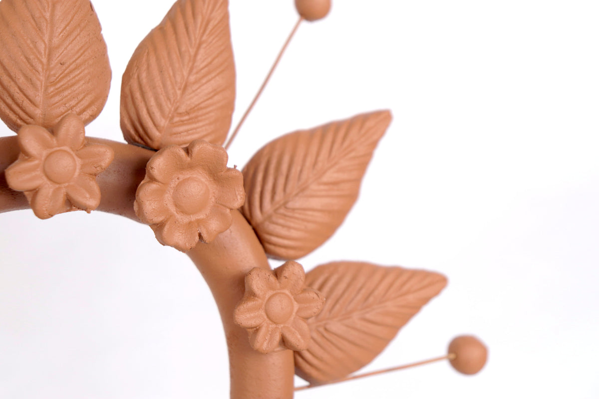 Candelero de Corazón de Barro