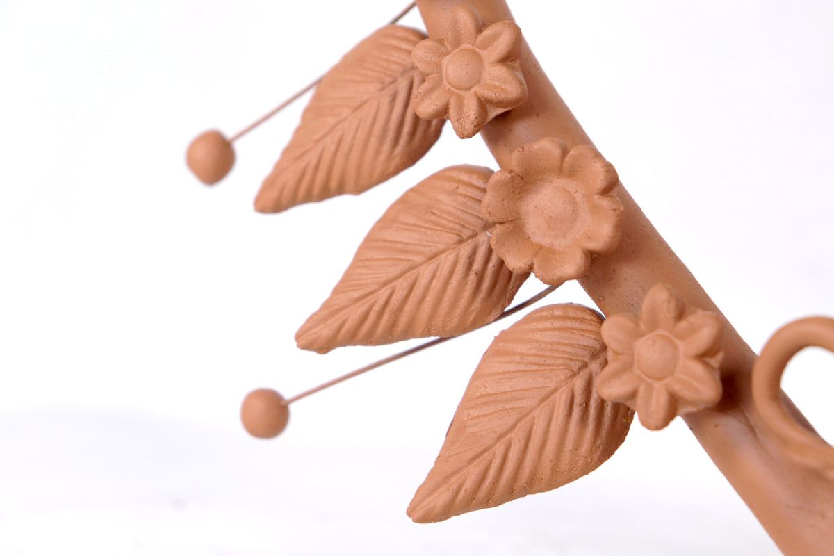 Candelero de Corazón de Barro