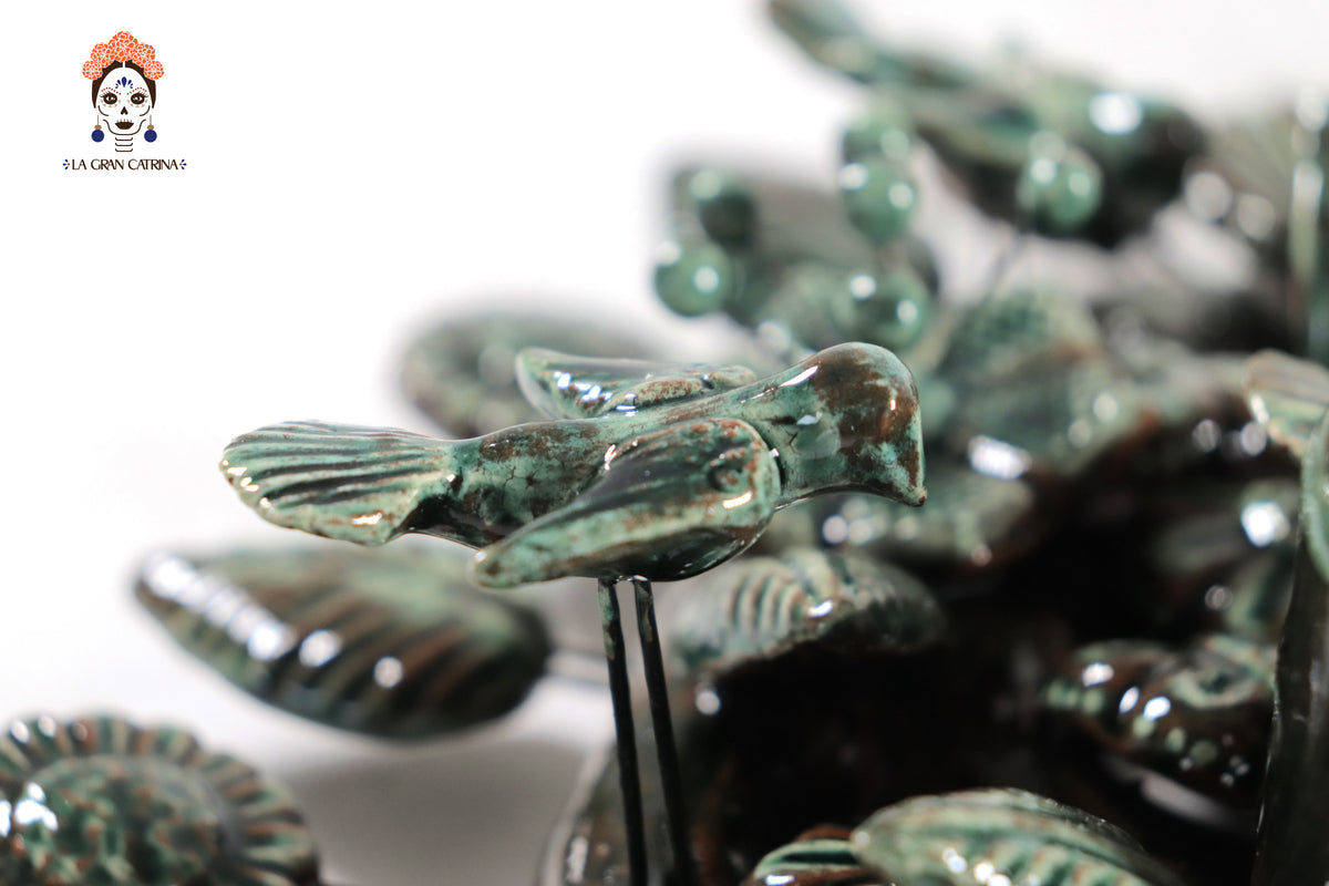 Corona de Adviento Verde - 35 cm. 13.7 in.