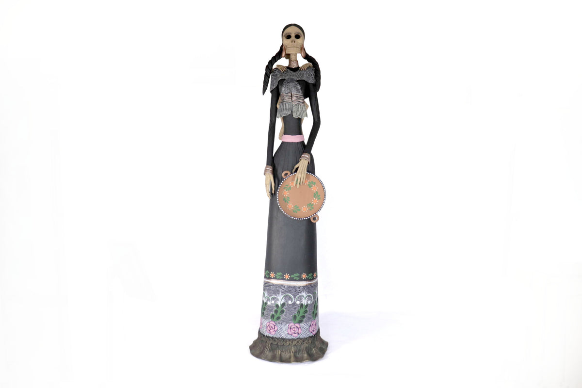 Catrina mamá con bebé - 100 cm. 40 in. Catrina