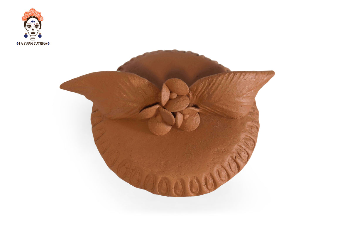 Pareja de Catrinas de Barro - 30 cm. 12 in. Catrina