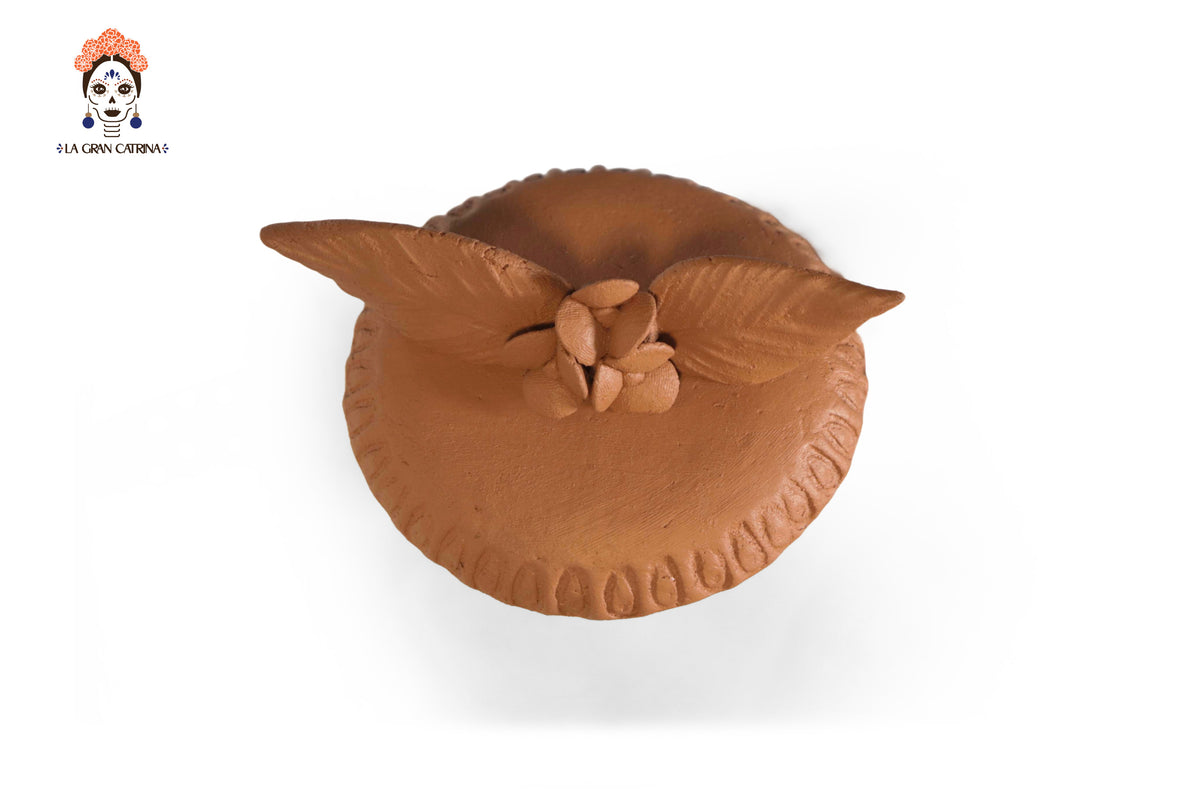 Pareja de Catrinas de Barro - 30 cm. 12 in. Catrina