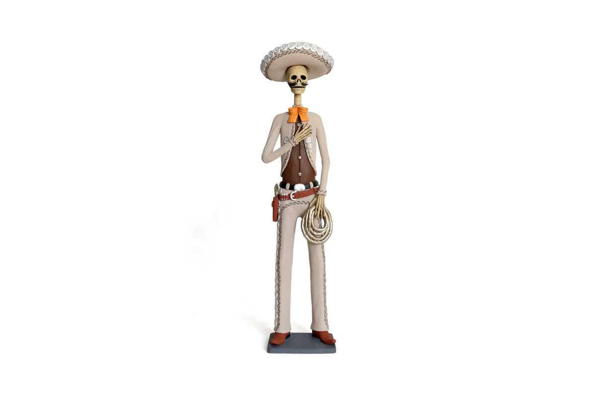 Pareja de Catrines Charros - 50 cm. 20 in. Catrina