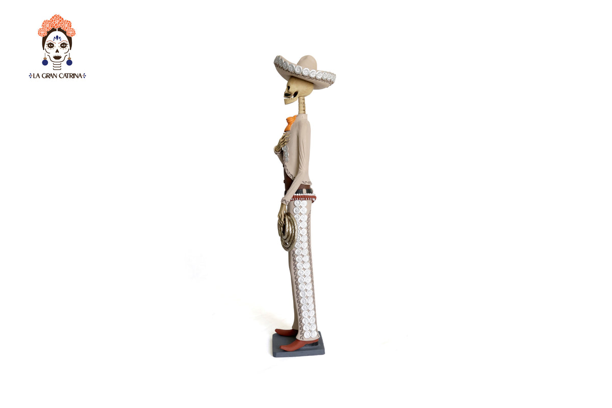 Pareja de Catrines Charros - 50 cm. 20 in. Catrina
