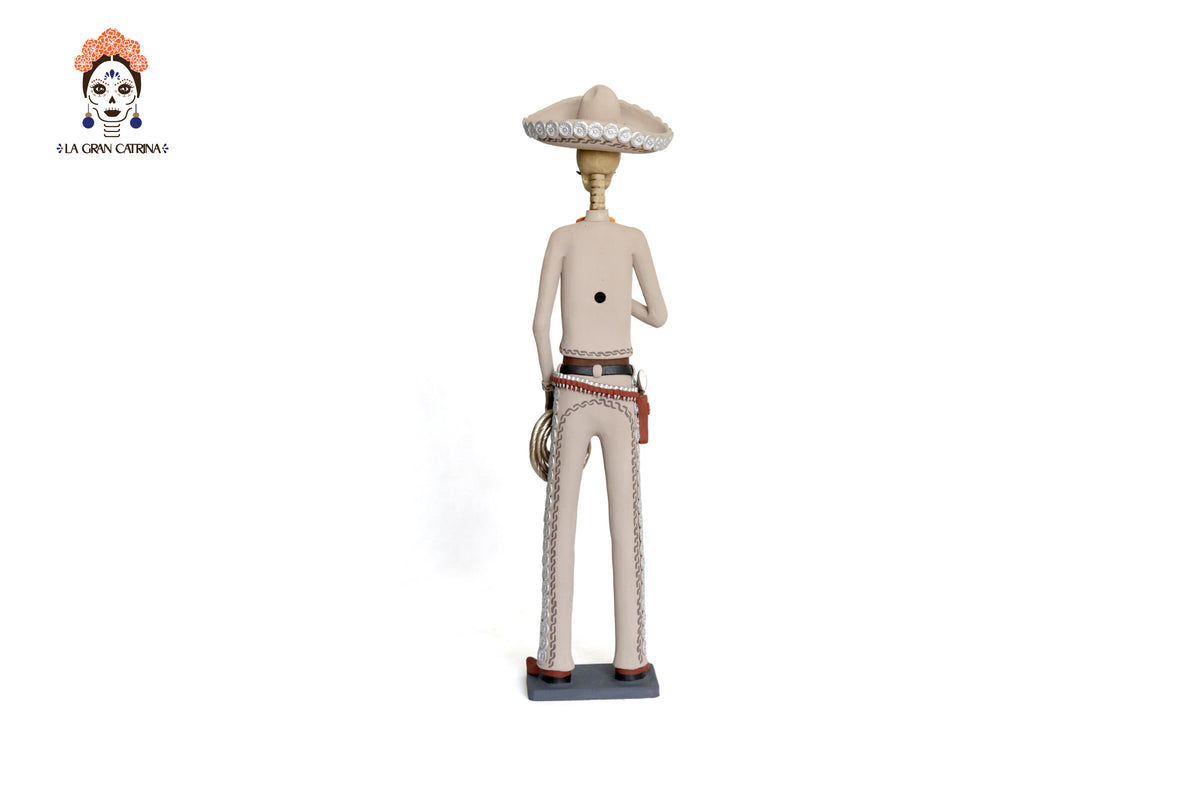 Pareja de Catrines Charros - 50 cm. 20 in. Catrina