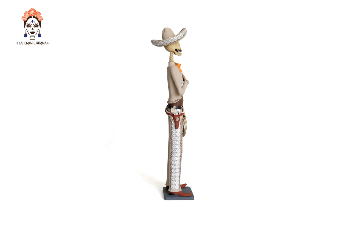 Pareja de Catrines Charros - 50 cm. 20 in. Catrina