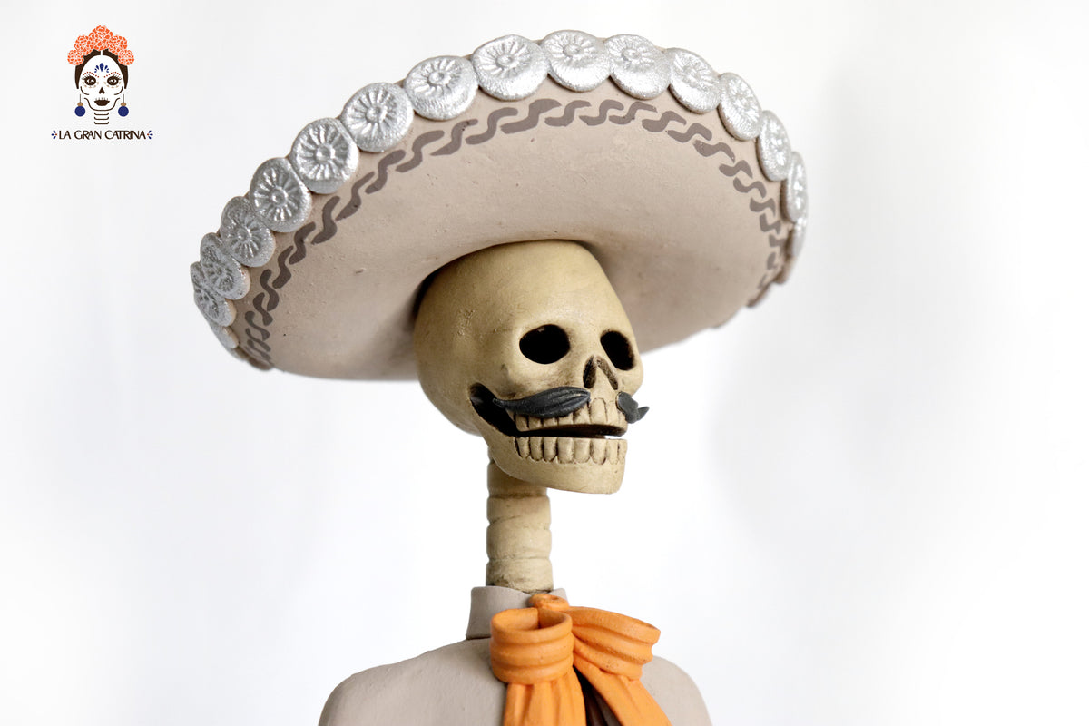 Pareja de Catrines Charros - 50 cm. 20 in. Catrina