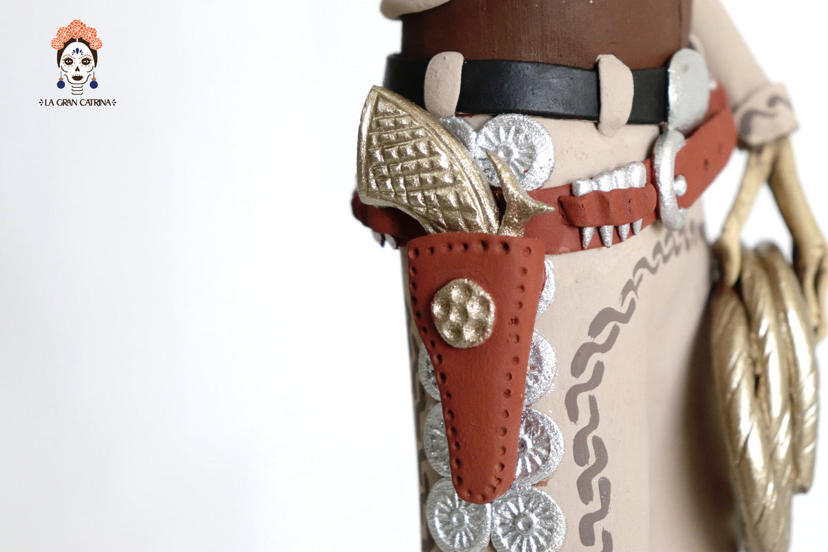 Pareja de Catrines Charros - 50 cm. 20 in. Catrina