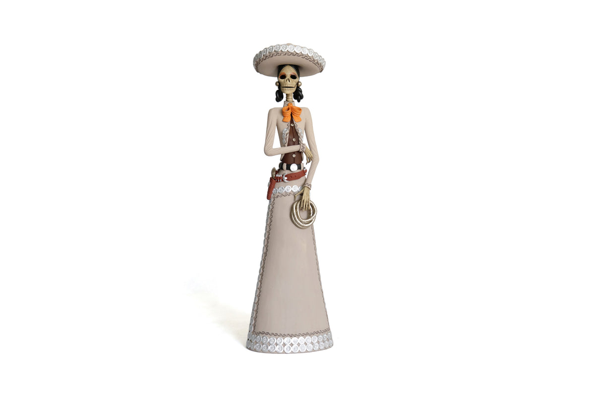 Pareja de Catrines Charros - 50 cm. 20 in. Catrina