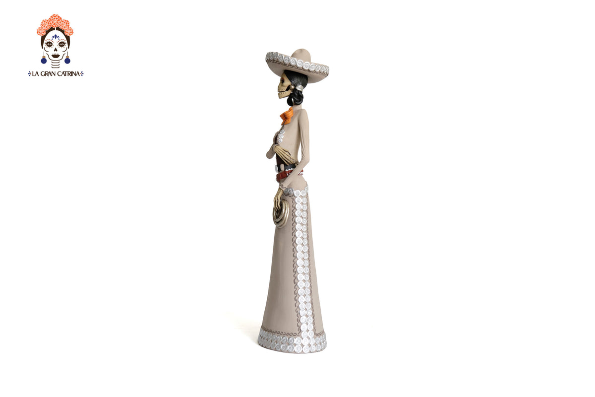 Pareja de Catrines Charros - 50 cm. 20 in. Catrina
