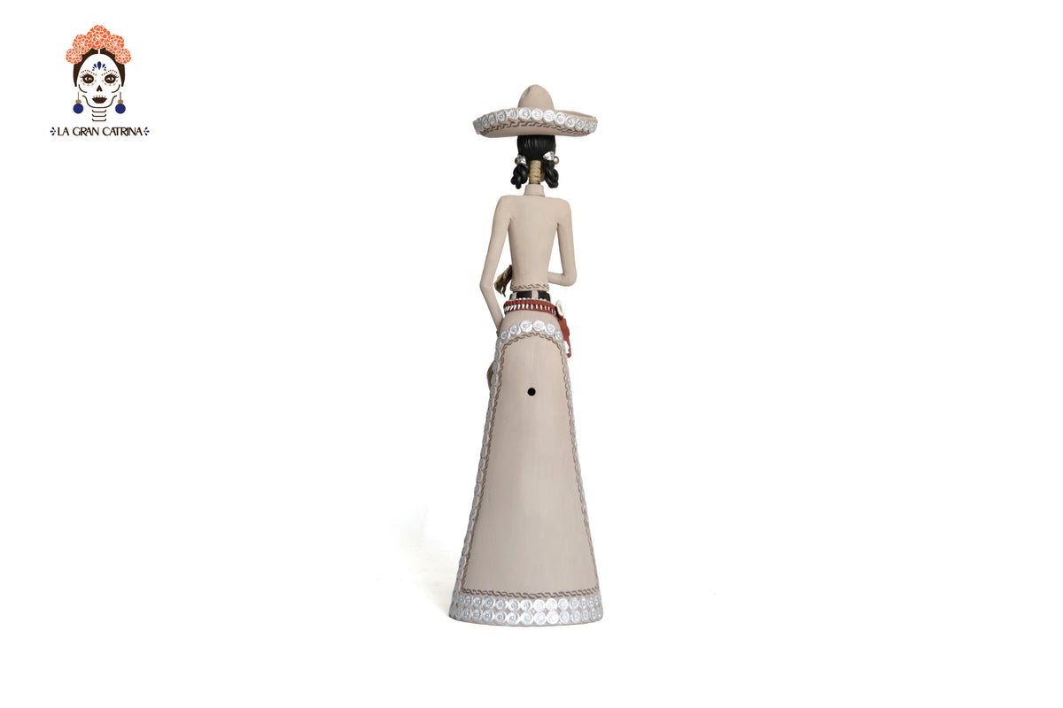 Pareja de Catrines Charros - 50 cm. 20 in. Catrina