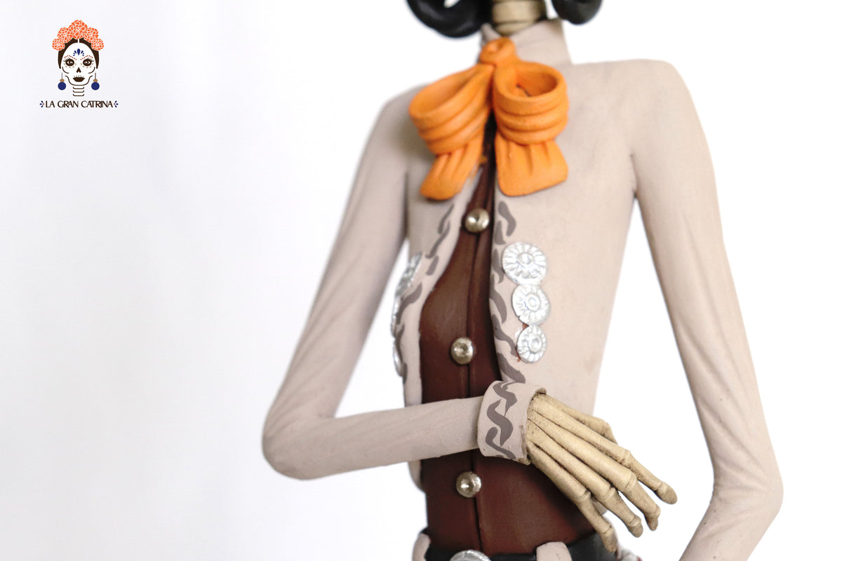 Pareja de Catrines Charros - 50 cm. 20 in. Catrina