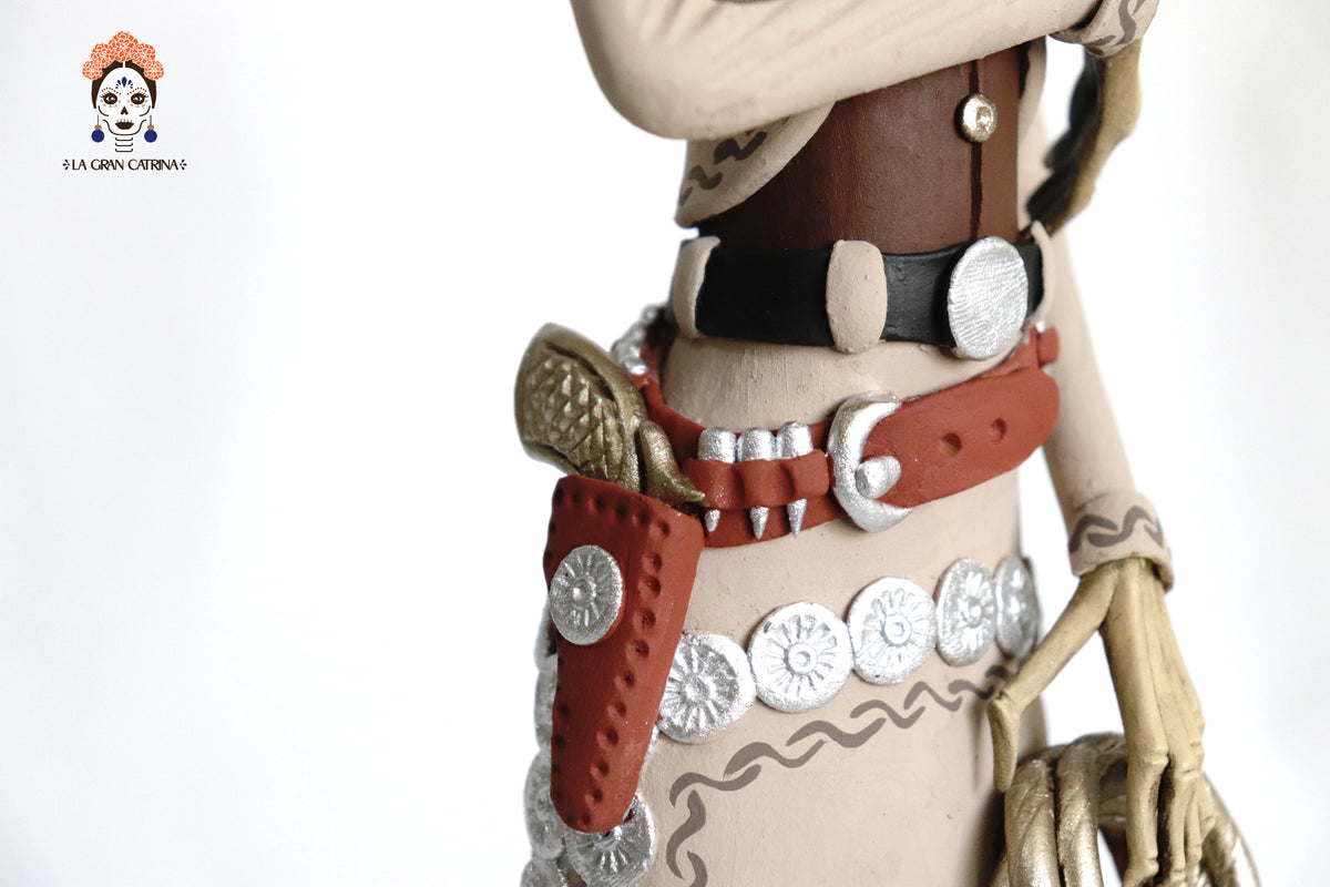 Pareja de Catrines Charros - 50 cm. 20 in. Catrina