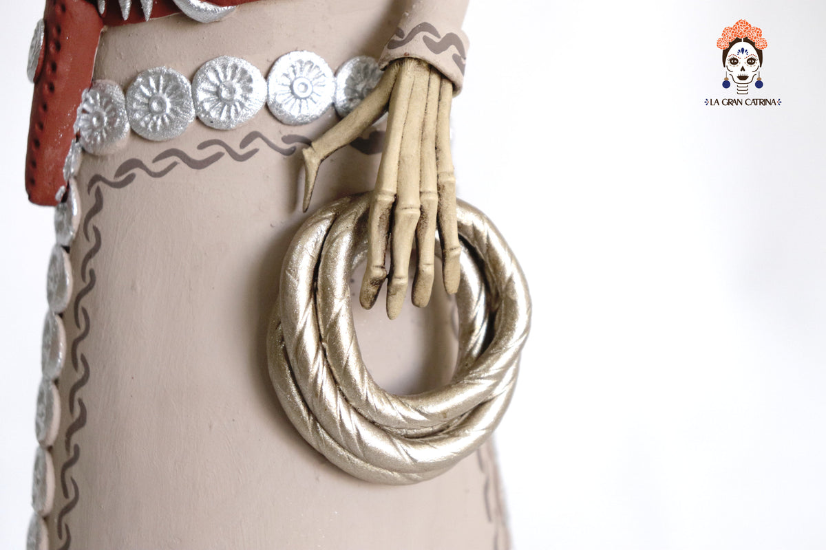 Pareja de Catrines Charros - 50 cm. 20 in. Catrina
