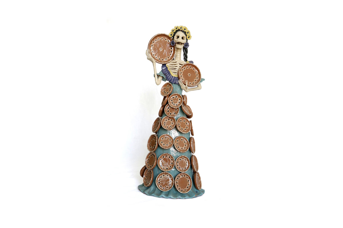 Catrina Platera - 60 cm. 24 in. Catrina