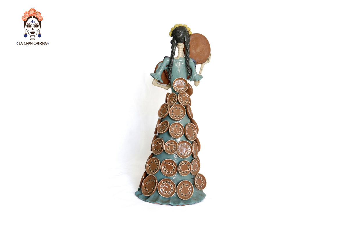 Catrina Platera - 60 cm. 24 in. Catrina