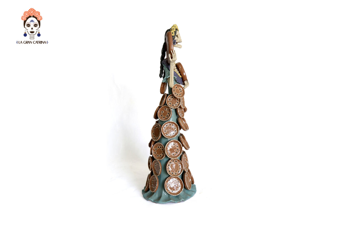 Catrina Platera - 60 cm. 24 in. Catrina