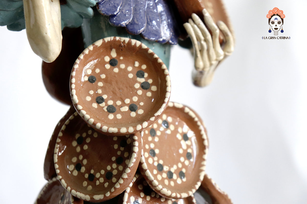 Catrina Platera - 60 cm. 24 in. Catrina