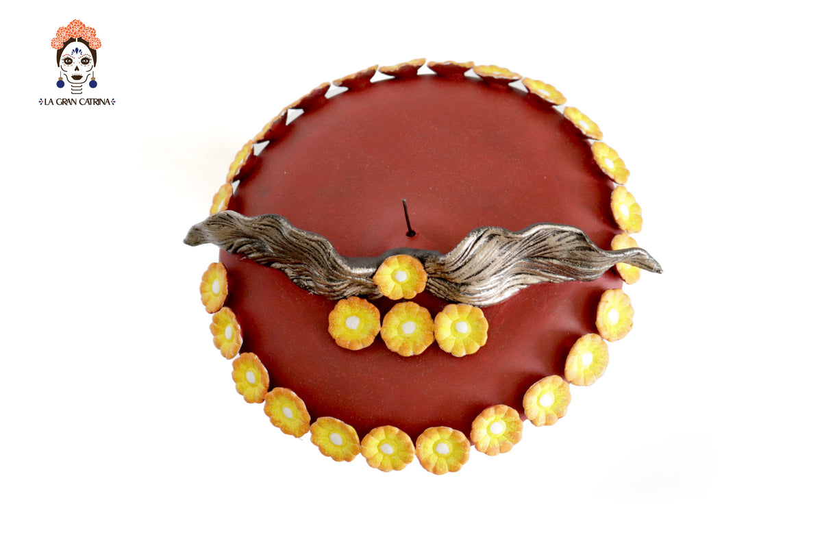Catrina de sombrero grande - 50 cm. 20 in. Catrina