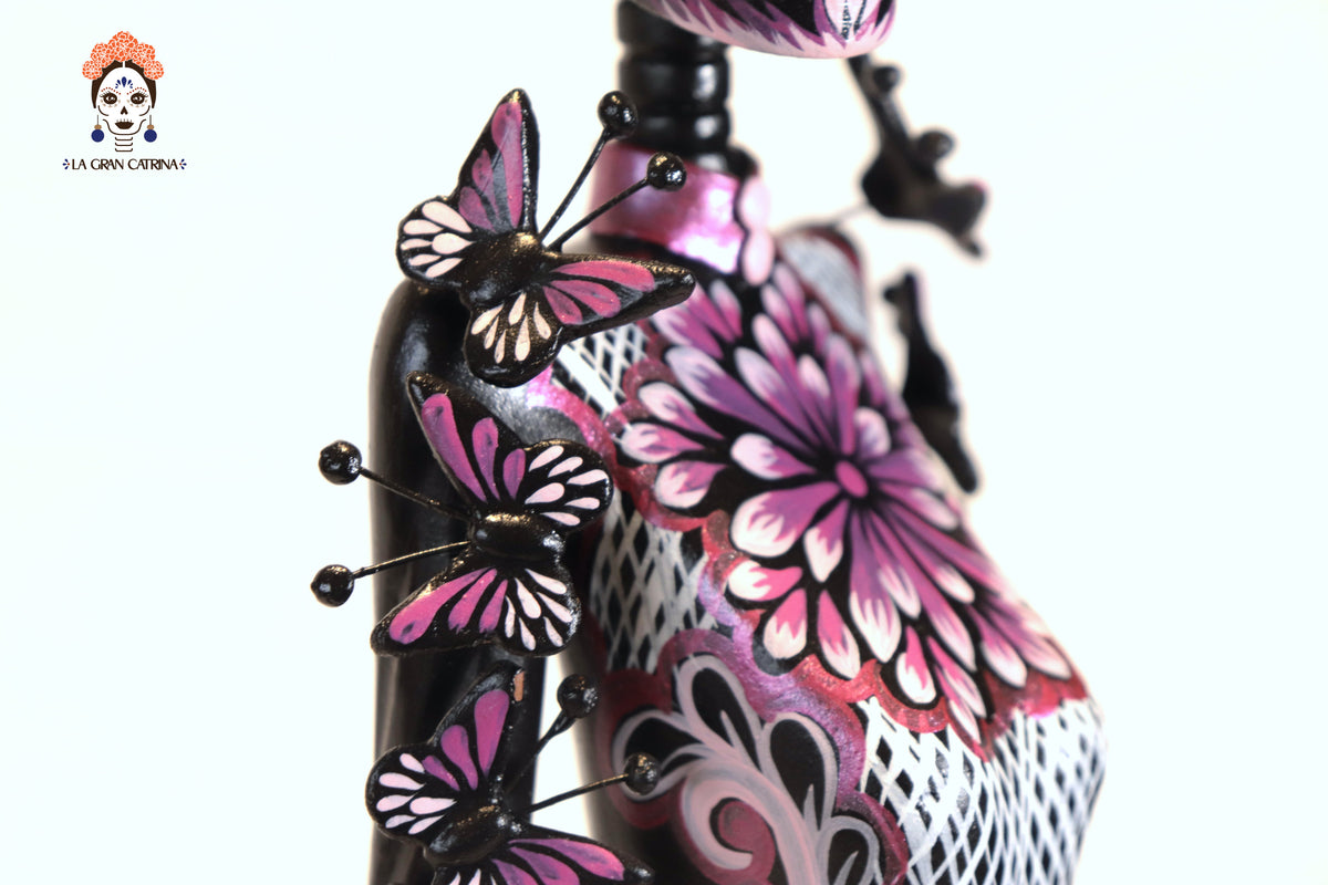 Catrina hermana rosa - 60 cm. 24 in. - Sobre pedido Catrina