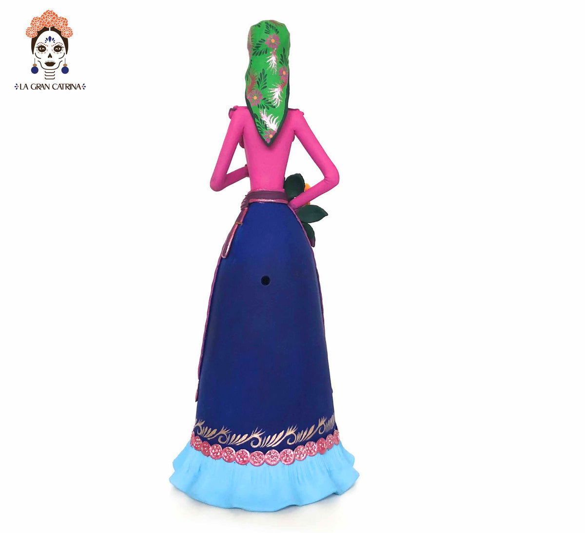 Catrina de San Bartolomé Quialana - 30 cm. 12 in. - Sobre pedido Sobre pedido