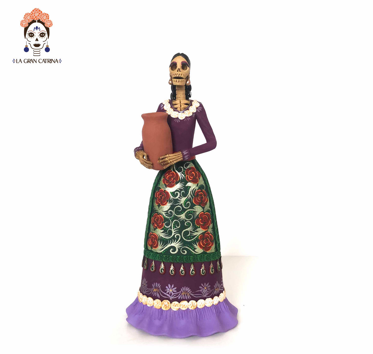 Catrina de San Marcos Tlapazola - 30 cm. 12 in. - Sobre Pedido Sobre pedido