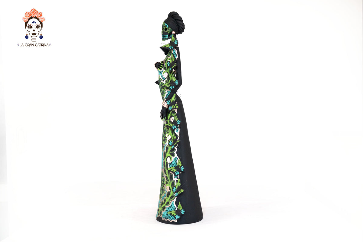 Catrinas hermanas de mariposas - Verde - 50 cm. 20 in. Catrina
