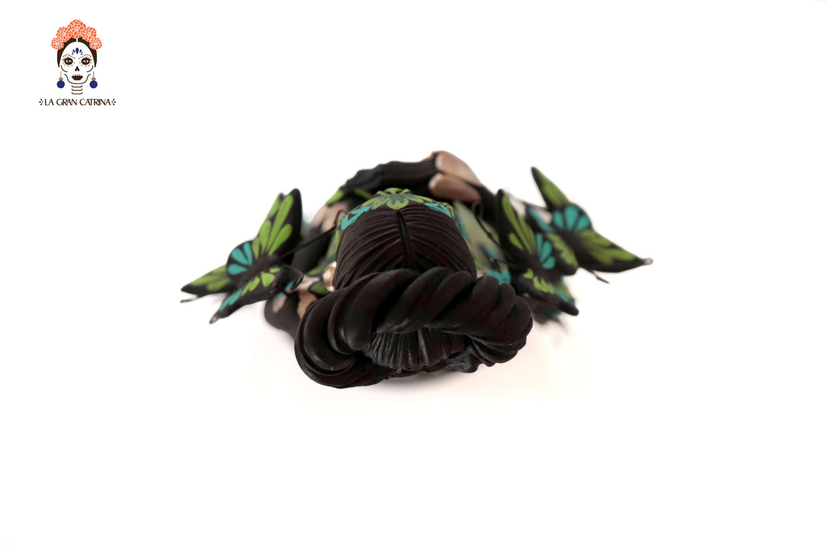 Catrinas hermanas de mariposas - Verde - 50 cm. 20 in. Catrina