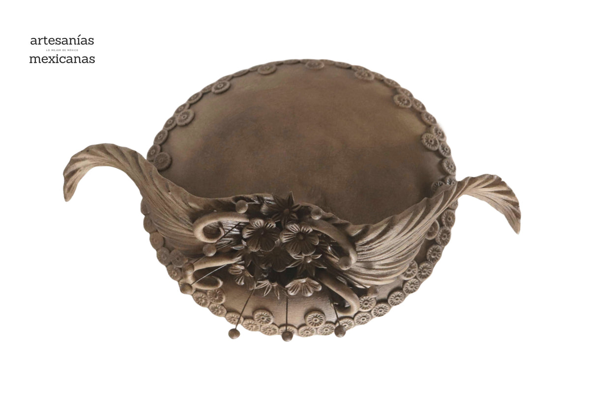Catrina con calaveritas beige - 65 cm. 26 in. - En produccion Catrina