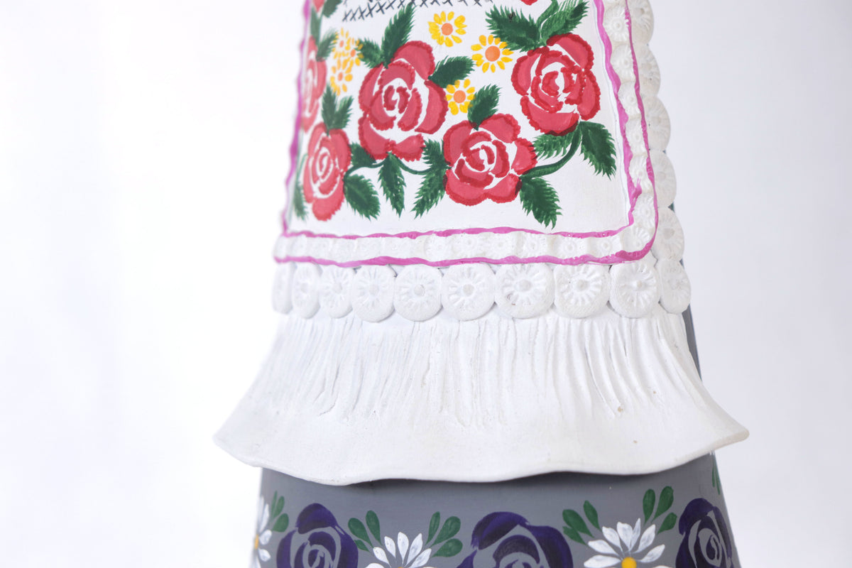 Pareja de Catrines Cempasuchileros - 50 cm. 20 in. - Sobre Pedido Catrina